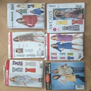 Lot of Sewing Patterns